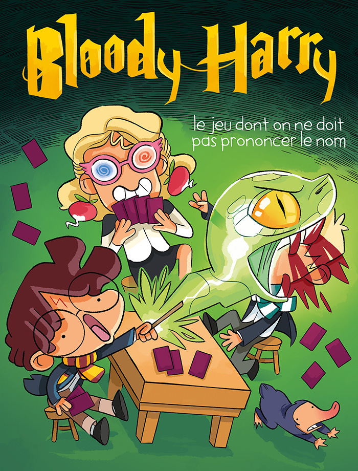 SensCritique - La BD Bloody Harry parodie Harry Potter, et c'est